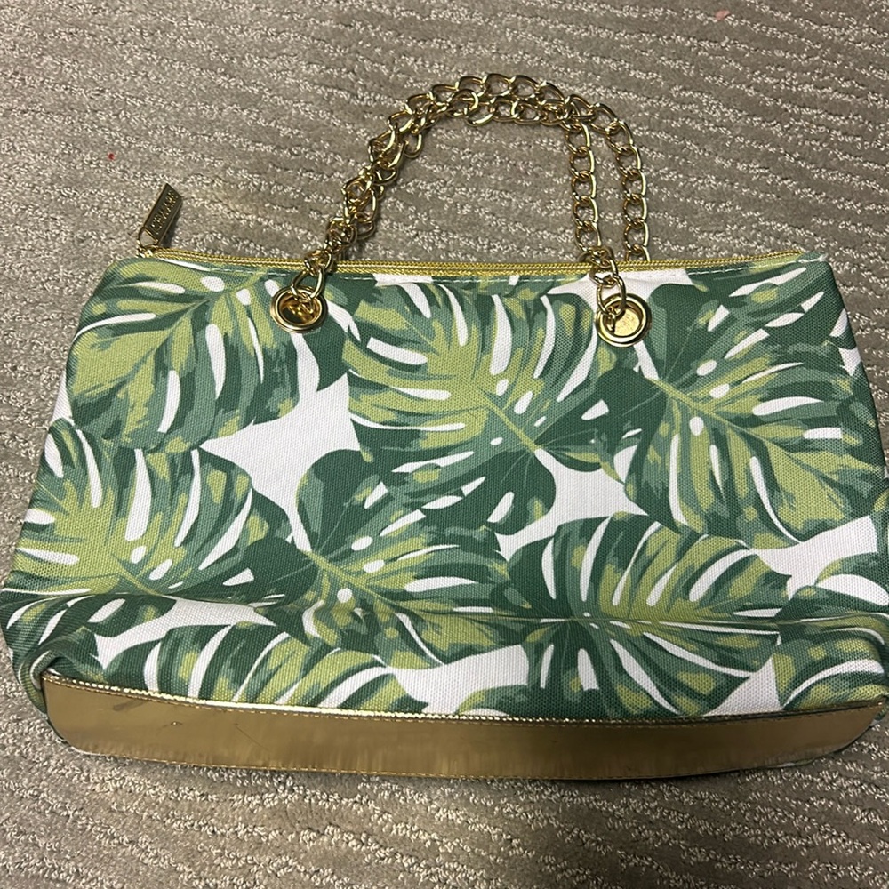 Small insulated palm tree bag